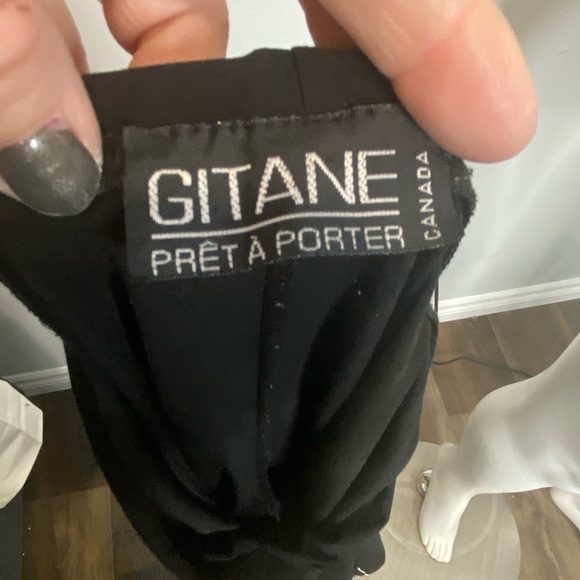 Gitane Pret A Porter Crop Tight Elastic Waist - Picture 5 of 5